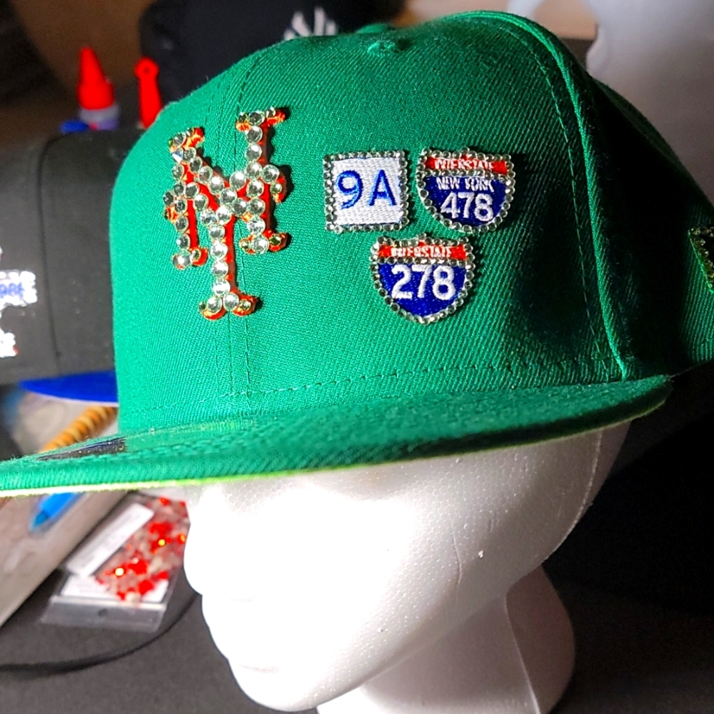 New Era Swarovski Crystal Designer fitted caps